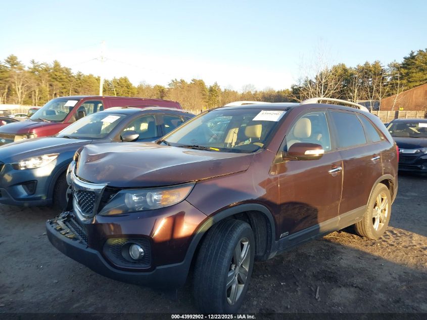 2013 Kia Sorento Ex V6 VIN: 5XYKUDA24DG393098 Lot: 43992902