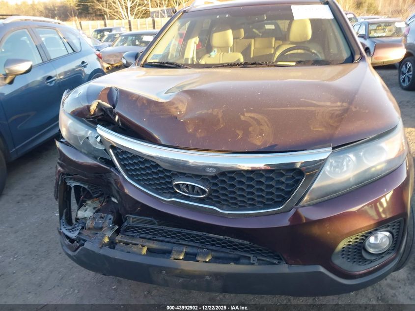 2013 Kia Sorento Ex V6 VIN: 5XYKUDA24DG393098 Lot: 43992902