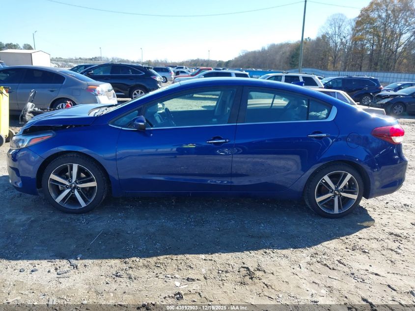 2017 Kia Forte Ex VIN: 3KPFL4A89HE102073 Lot: 43992903