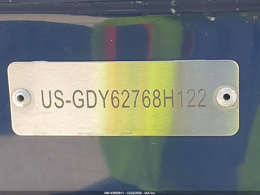 2022 Godfrey Other VIN: GDY62768H122 Lot: 43992911