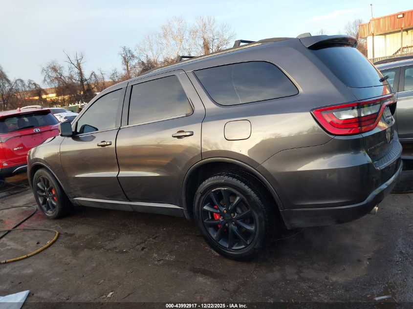 2018 Dodge Durango R/T Awd VIN: 1C4SDJCT1JC209918 Lot: 43992917