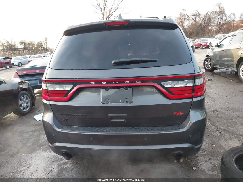 2018 Dodge Durango R/T Awd VIN: 1C4SDJCT1JC209918 Lot: 43992917