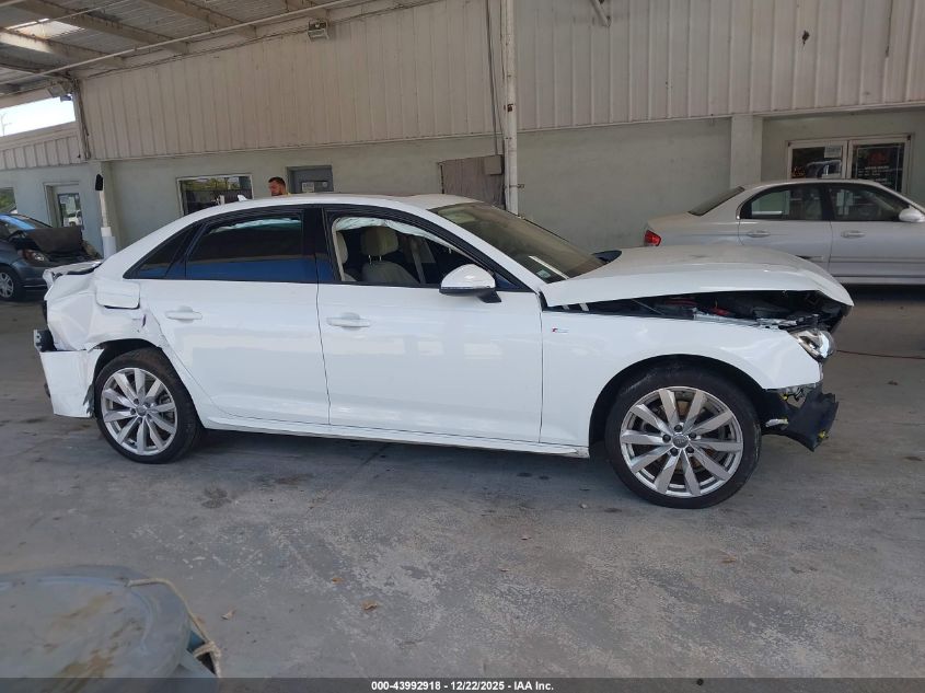 2018 Audi A4 2.0T Tech Ultra Premium/2.0T Ultra Premium VIN: WAUKMAF45JA192098 Lot: 43992918