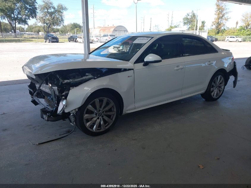 2018 Audi A4 2.0T Tech Ultra Premium/2.0T Ultra Premium VIN: WAUKMAF45JA192098 Lot: 43992918