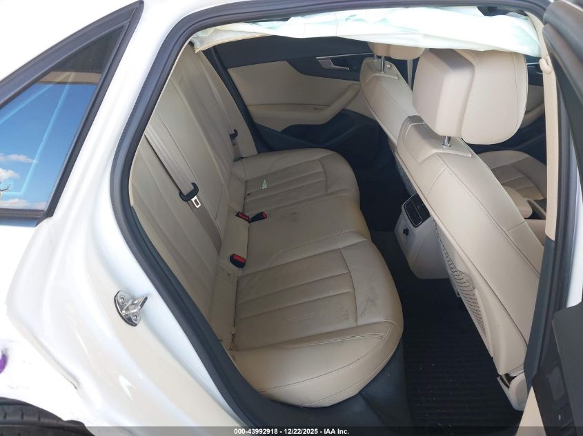 2018 Audi A4 2.0T Tech Ultra Premium/2.0T Ultra Premium VIN: WAUKMAF45JA192098 Lot: 43992918