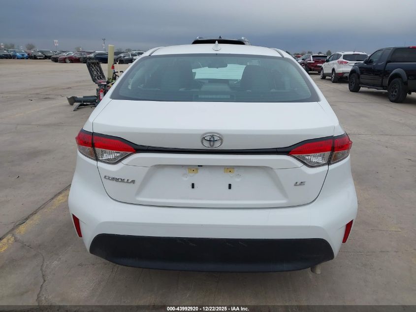 2025 Toyota Corolla Le VIN: 5YFB4MDE9SP321151 Lot: 43992920