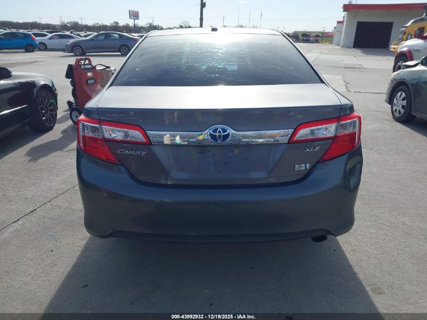 2014 Toyota Camry Hybrid Xle VIN: 4T1BD1FK7EU119767 Lot: 43992932