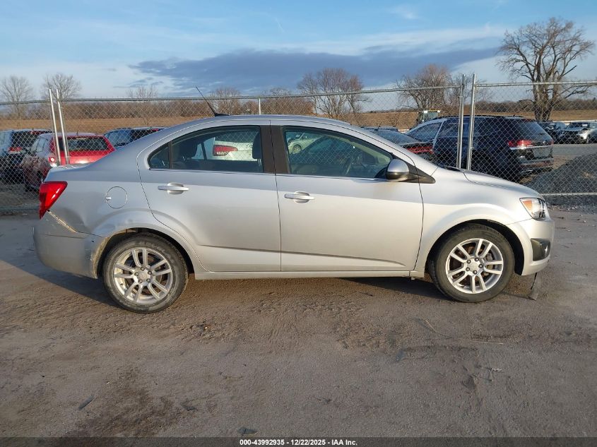 2013 Chevrolet Sonic Lt Auto VIN: 1G1JC5SH2D4117596 Lot: 43992935