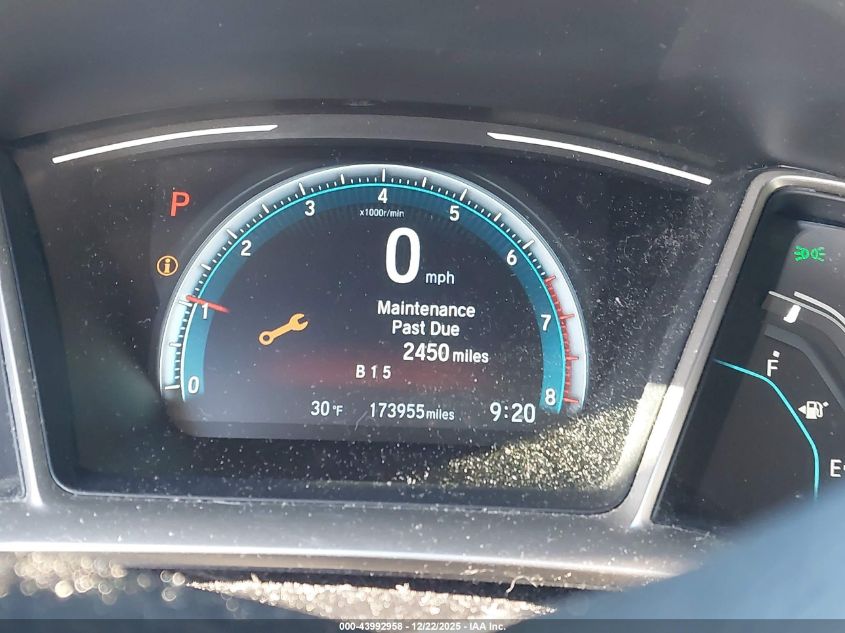 2017 Honda Civic Ex-T VIN: 19XFC1F35HE202568 Lot: 43992958