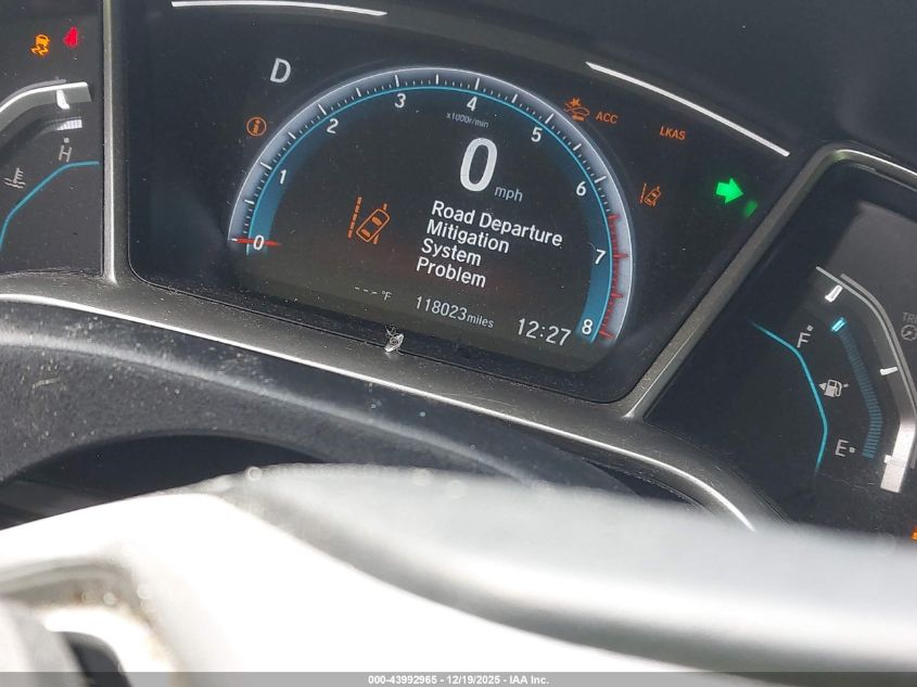 2020 Honda Civic Ex VIN: 19XFC1F3XLE002293 Lot: 43992965