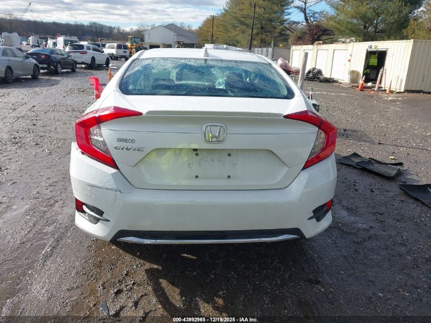 2020 Honda Civic Ex VIN: 19XFC1F3XLE002293 Lot: 43992965