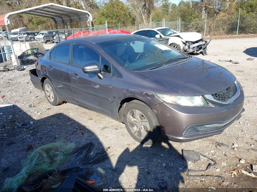 19XFB2F54EE027865 2014 Honda Civic Lx auction photo 1