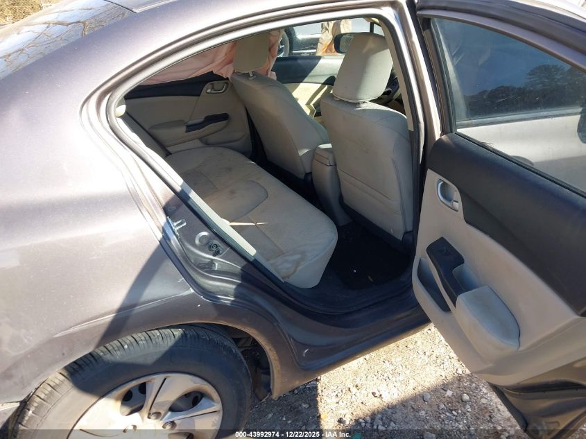 2014 Honda Civic Lx VIN: 19XFB2F54EE027865 Lot: 43992974