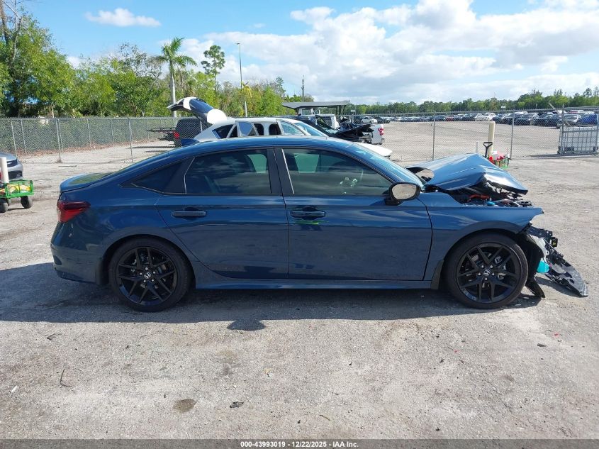 2025 Honda Civic Hybrid Sport/Sport Touring VIN: 2HGFE4F88SH343042 Lot: 43993019