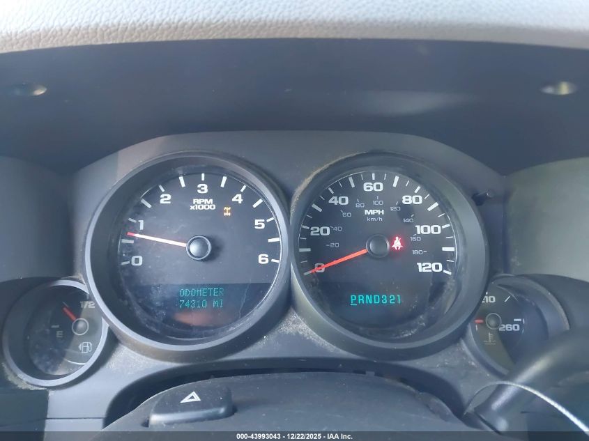 2010 Chevrolet Silverado 1500 Ls VIN: 1GCSKREA4AZ258690 Lot: 43993043