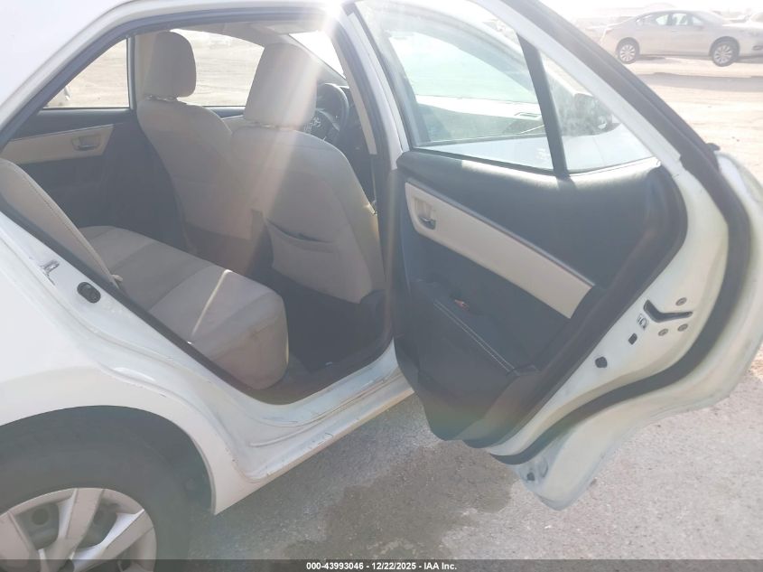 2014 Toyota Corolla Le VIN: 5YFBURHE8EP085927 Lot: 43993046