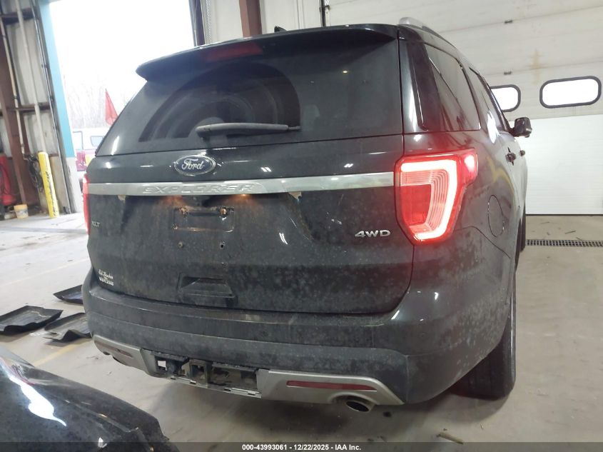 2017 Ford Explorer Xlt VIN: 1FM5K8D82HGD60996 Lot: 43993061
