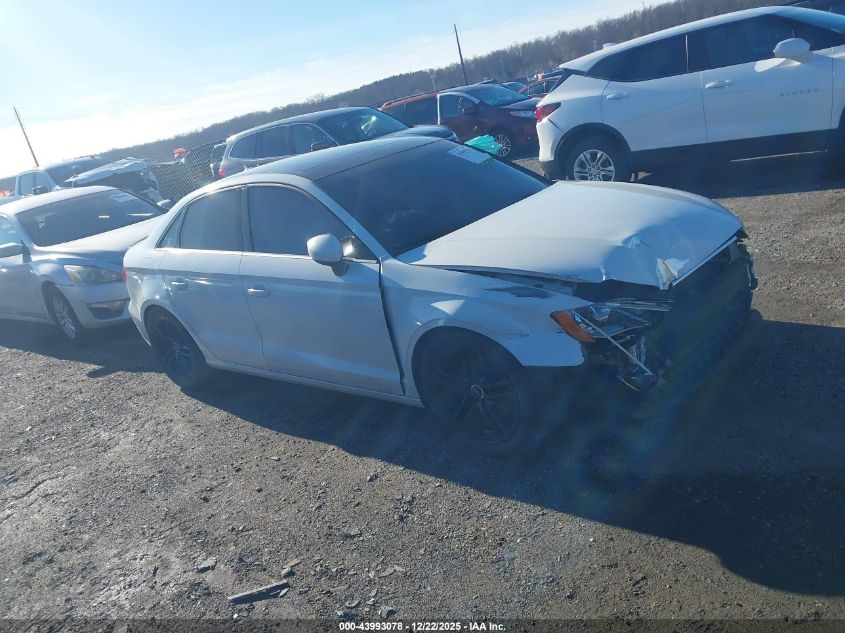 2016 Audi A3 2.0T Premium VIN: WAUB8GFF8G1040396 Lot: 43993078