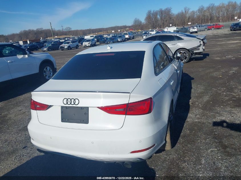 2016 Audi A3 2.0T Premium VIN: WAUB8GFF8G1040396 Lot: 43993078