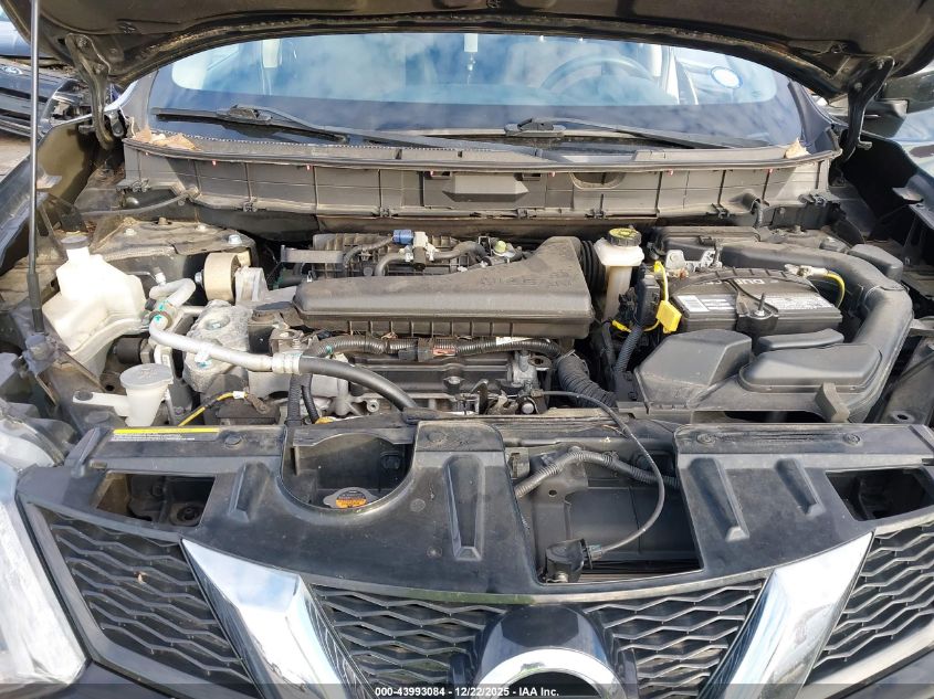 2016 Nissan Rogue S VIN: KNMAT2MT0GP722484 Lot: 43993084