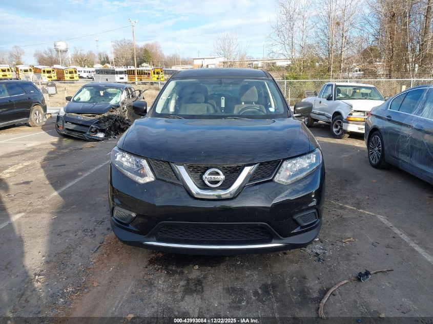 2016 Nissan Rogue S VIN: KNMAT2MT0GP722484 Lot: 43993084