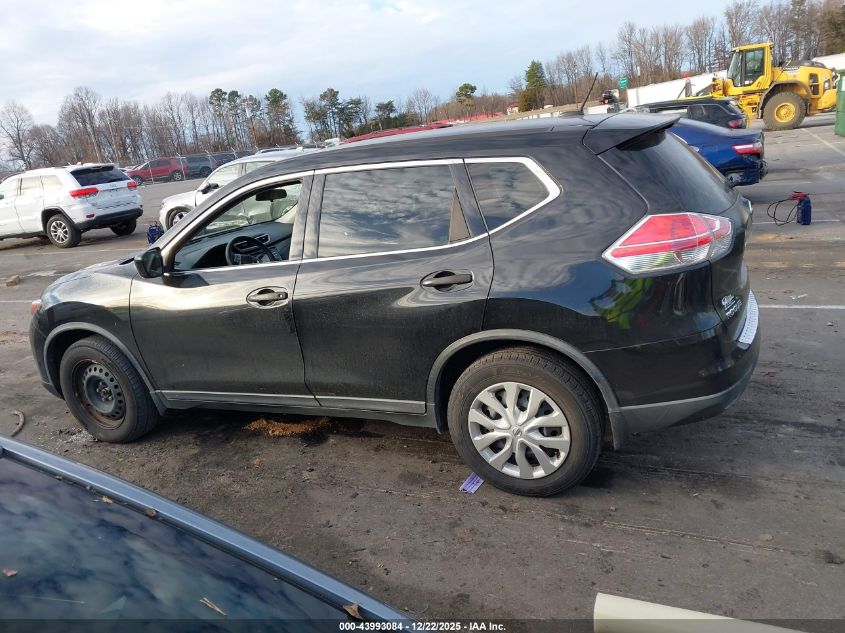 2016 Nissan Rogue S VIN: KNMAT2MT0GP722484 Lot: 43993084