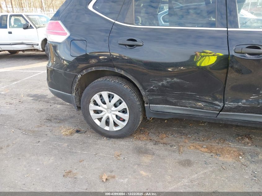 2016 Nissan Rogue S VIN: KNMAT2MT0GP722484 Lot: 43993084