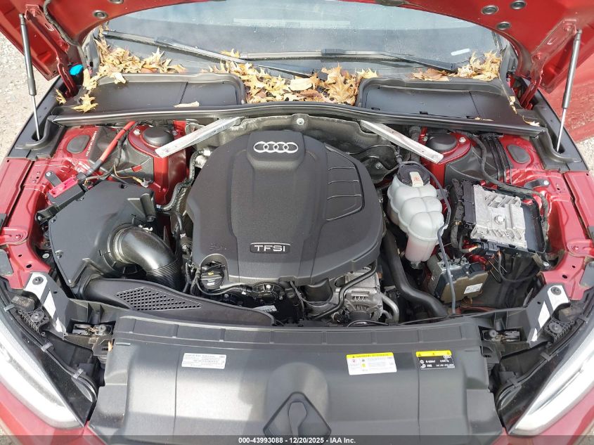 2019 Audi A5 45 Premium VIN: WAUBNCF50KA097354 Lot: 43993088