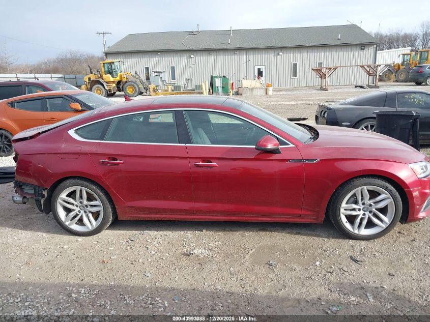 2019 Audi A5 45 Premium VIN: WAUBNCF50KA097354 Lot: 43993088