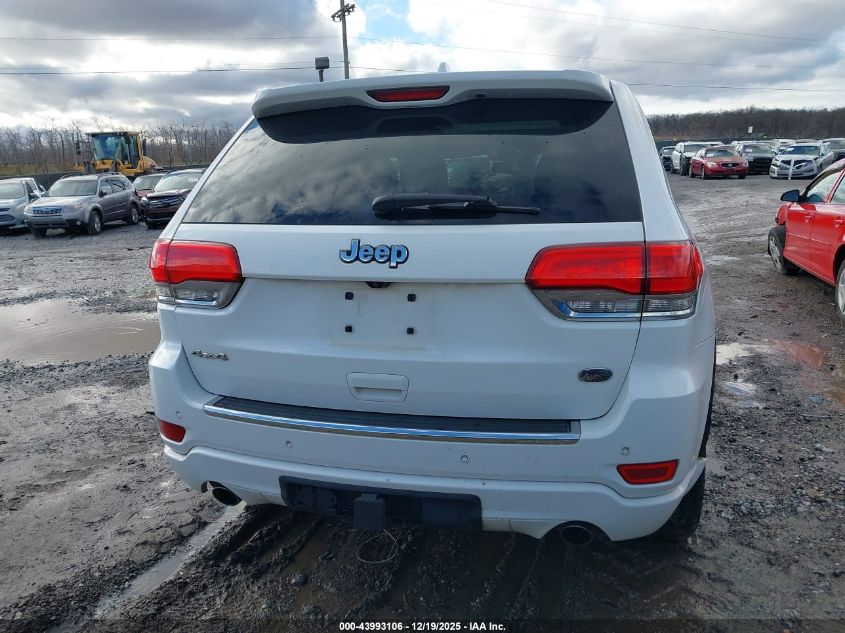 2014 Jeep Grand Cherokee Overland VIN: 1C4RJFCG5EC382161 Lot: 43993106