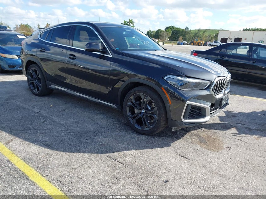 5UXCY6C0XM9E24227 2021 BMW X6 xDrive40I auction photo 1