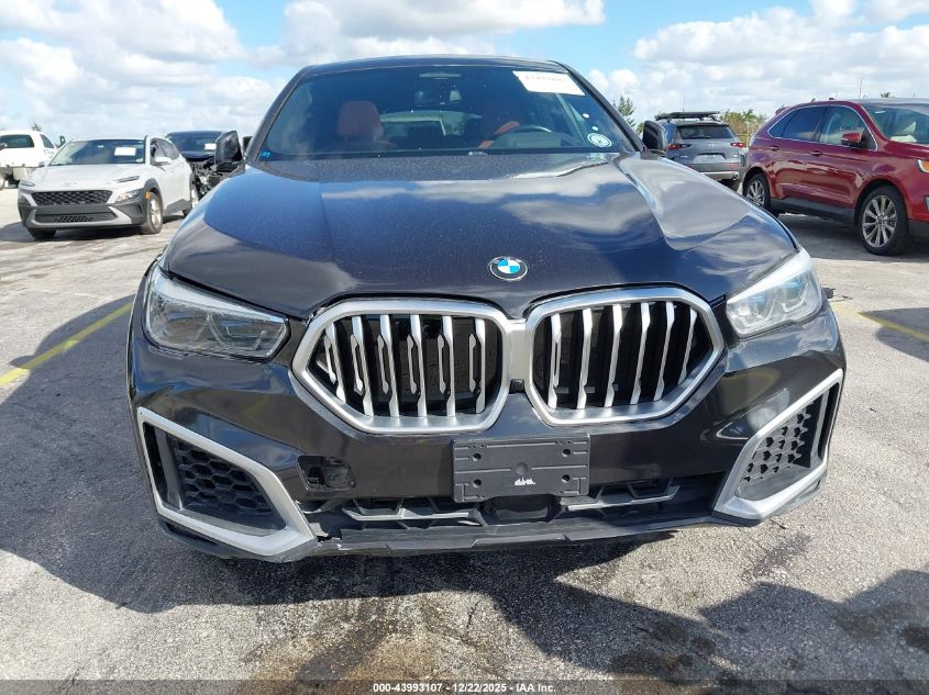 2021 BMW X6 xDrive40I VIN: 5UXCY6C0XM9E24227 Lot: 43993107