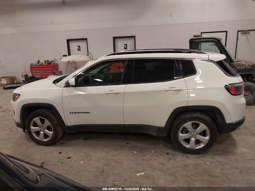 2018 Jeep Compass Latitude 4X4 VIN: 3C4NJDBB9JT282961 Lot: 43993115