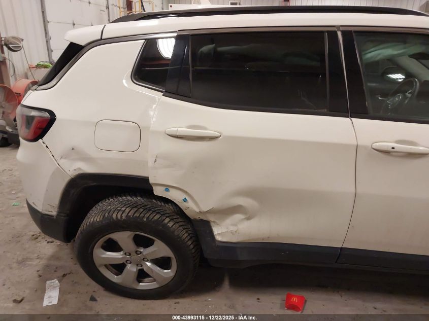 2018 Jeep Compass Latitude 4X4 VIN: 3C4NJDBB9JT282961 Lot: 43993115