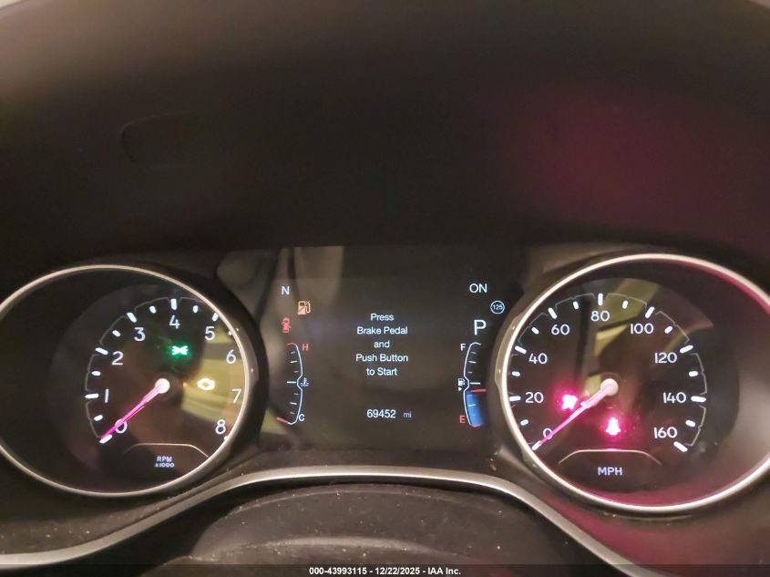 2018 Jeep Compass Latitude 4X4 VIN: 3C4NJDBB9JT282961 Lot: 43993115