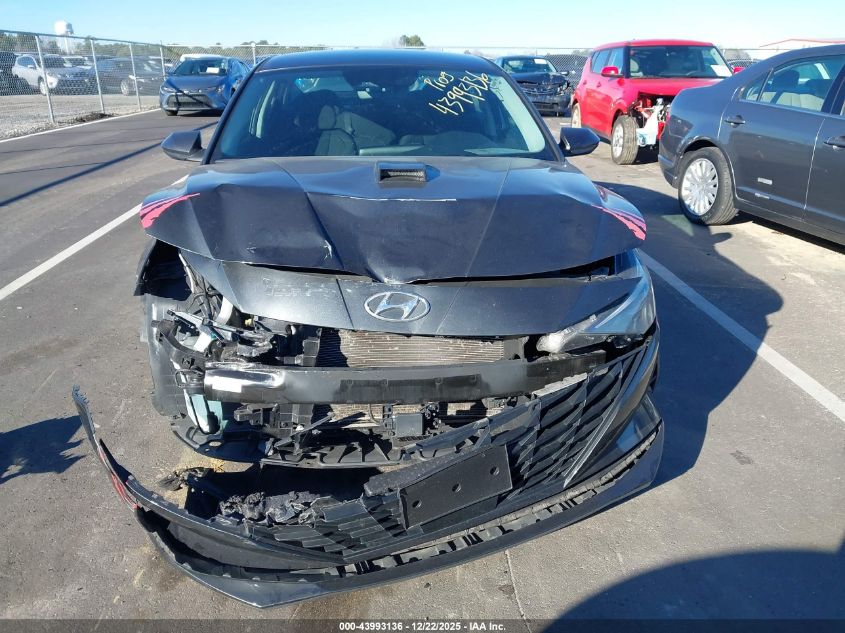 2021 Hyundai Elantra Sel VIN: 5NPLS4AG6MH017629 Lot: 43993136