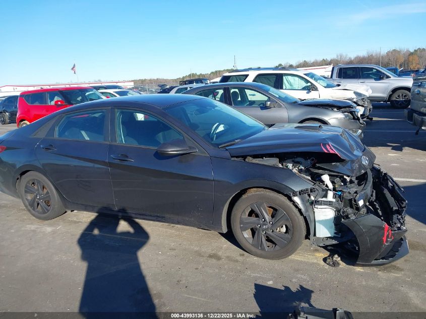 2021 Hyundai Elantra Sel VIN: 5NPLS4AG6MH017629 Lot: 43993136
