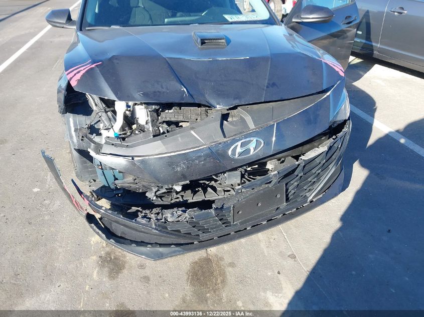 2021 Hyundai Elantra Sel VIN: 5NPLS4AG6MH017629 Lot: 43993136