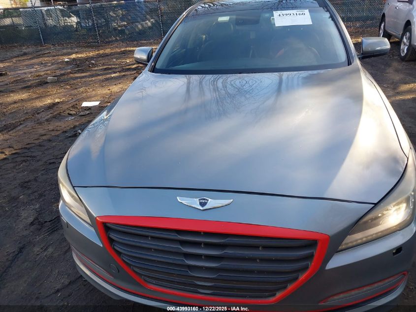 2016 Hyundai Genesis 3.8 VIN: KMHGN4JE2GU140907 Lot: 43993160