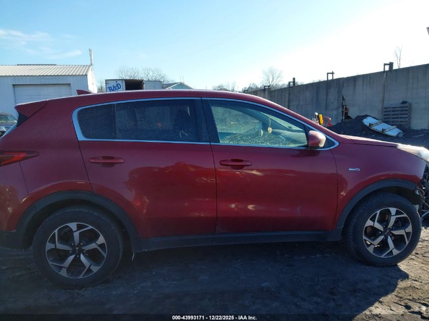 2022 Kia Sportage Lx VIN: KNDPMCAC8N7010156 Lot: 43993171