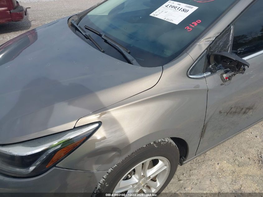 2018 Chevrolet Cruze Lt Auto VIN: 1G1BE5SM1J7232292 Lot: 43993180