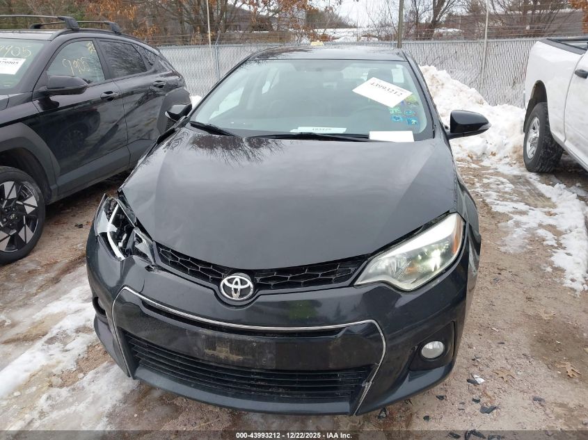 2015 Toyota Corolla S Plus VIN: 2T1BURHE9FC450066 Lot: 43993212