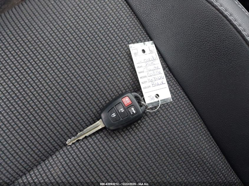 2015 Toyota Corolla S Plus VIN: 2T1BURHE9FC450066 Lot: 43993212