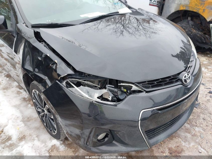 2015 Toyota Corolla S Plus VIN: 2T1BURHE9FC450066 Lot: 43993212