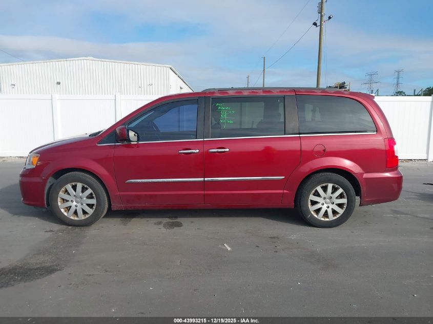 2016 Chrysler Town & Country Touring VIN: 2C4RC1BG4GR137988 Lot: 43993215