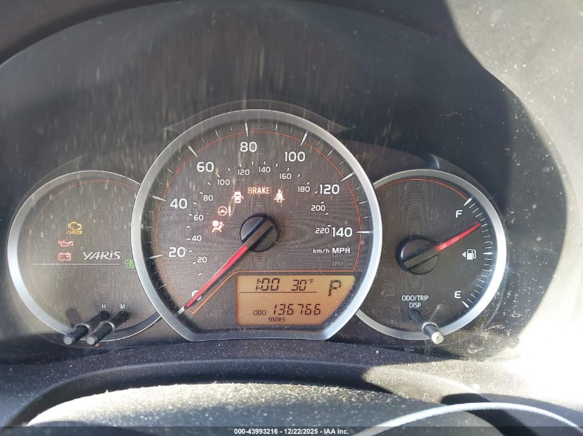 2013 Toyota Yaris Le VIN: JTDKTUD31DD546848 Lot: 43993216