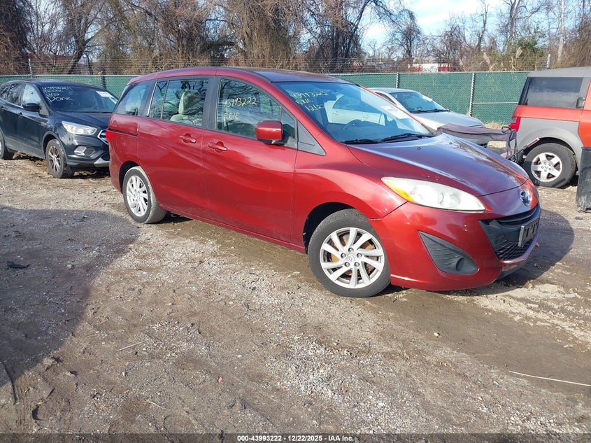 JM1CW2BL1C0114978 2012 Mazda Mazda5 Sport auction photo 1
