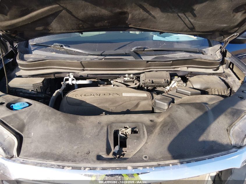 2017 Honda Pilot Ex VIN: 5FNYF5H37HB004301 Lot: 43993262