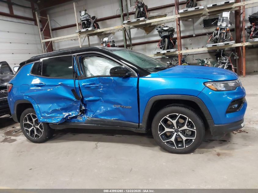 2025 Jeep Compass Limited 4X4 VIN: 3C4NJDCN7ST587191 Lot: 43993265