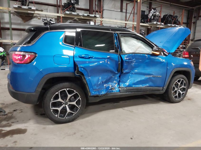 2025 Jeep Compass Limited 4X4 VIN: 3C4NJDCN7ST587191 Lot: 43993265